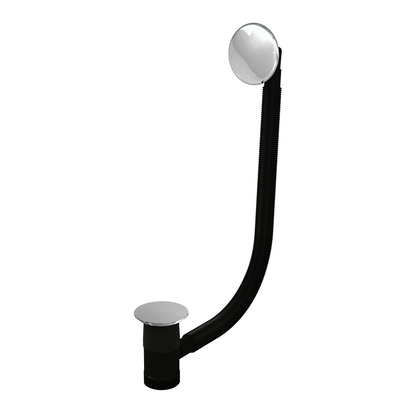 Top-Fix Fast Fitting Bath Waste and Overflow - Chrome
