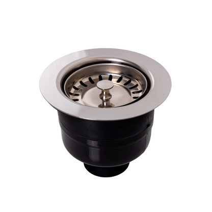Top-Fix Fast Fitting Kitchen Strainer Waste - Chrome