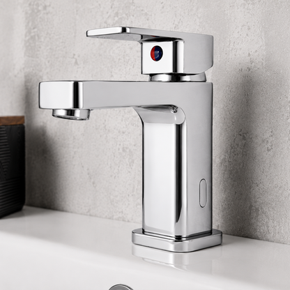 Top-Fix Lima Fast Fitting Mono Basin Mixer Tap - Chrome