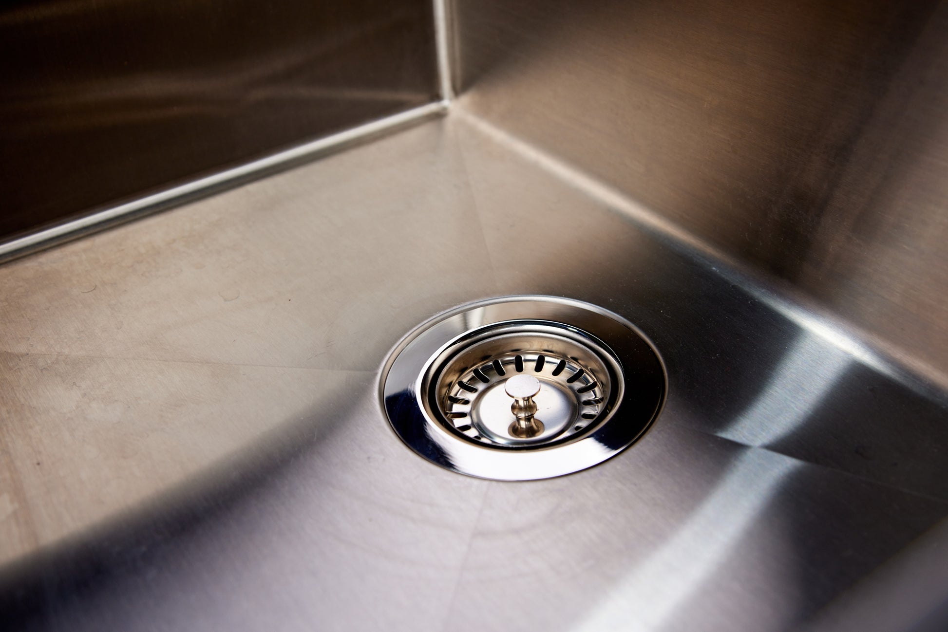 Chrome Kitchen Strainer Waste | Polished Steel Kitchen Strainer Waste