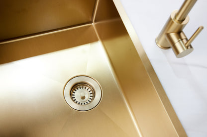 How to install a kitchen strainer Waste | Top-Fix Brushed Brass