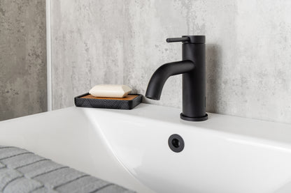 Top-Fix Premio Fast Fitting Mono Basin Mixer Tap - Matt Black