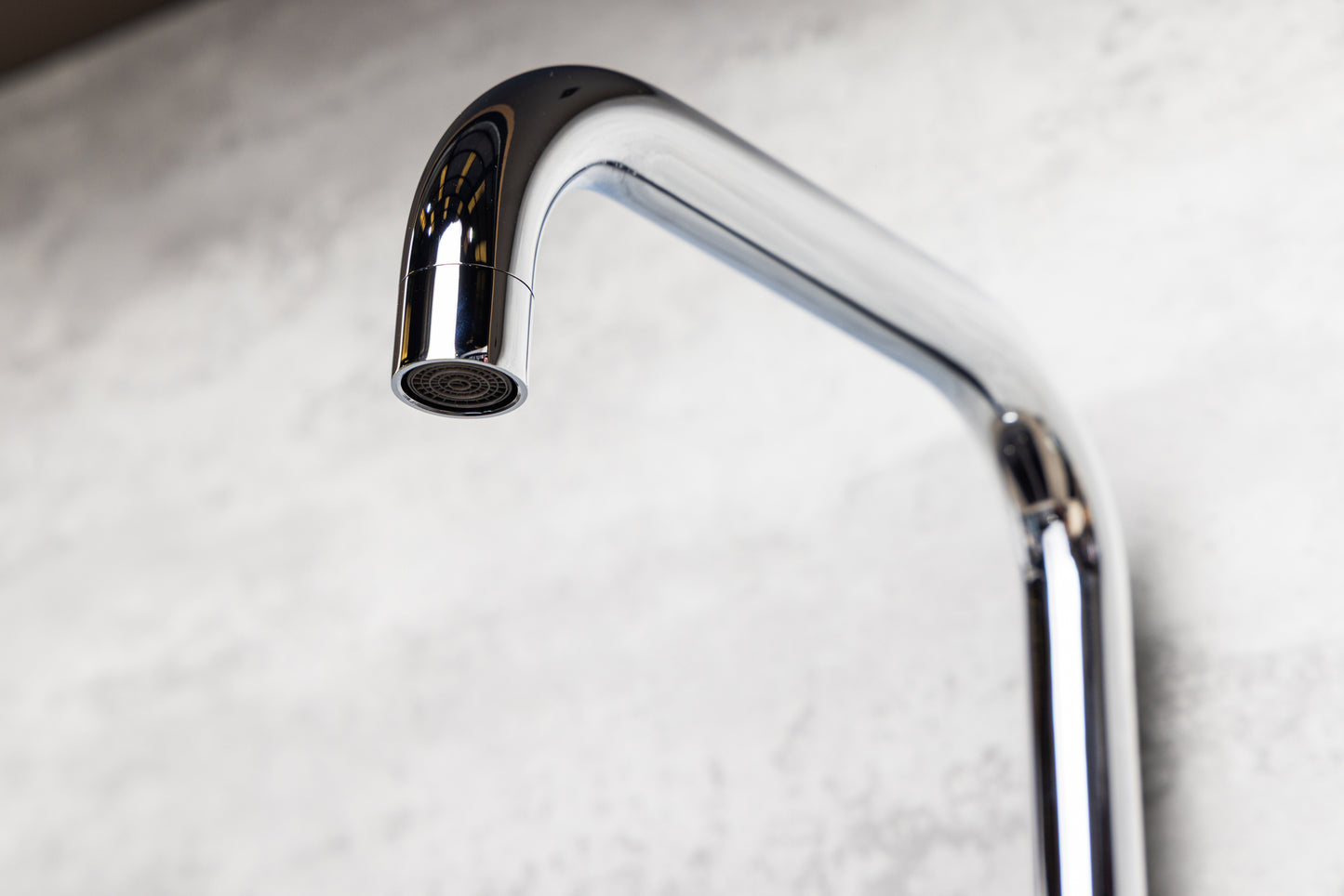 Top-Fix Vito Square Neck Fast Fitting Kitchen Mixer Tap - Chrome
