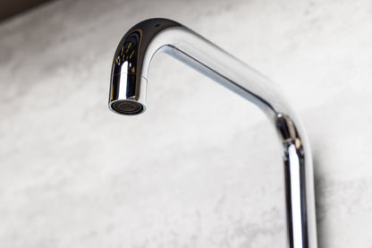 Top-Fix Vito Square Neck Fast Fitting Kitchen Mixer Tap - Chrome