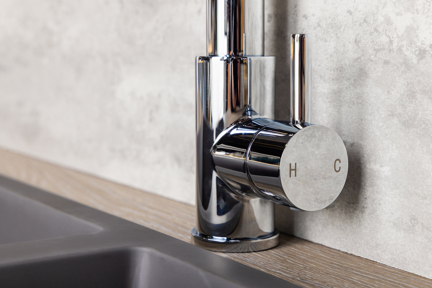 Top-Fix Alto Multiuse Fast Fitting Kitchen Tap - Chrome