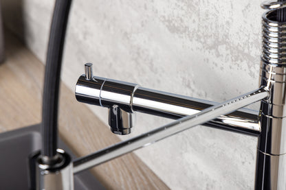 Top-Fix Alto Multiuse Fast Fitting Kitchen Tap - Chrome