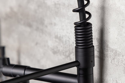 Top-Fix Alto Multiuse Fast Fitting Kitchen Tap - Matt Black