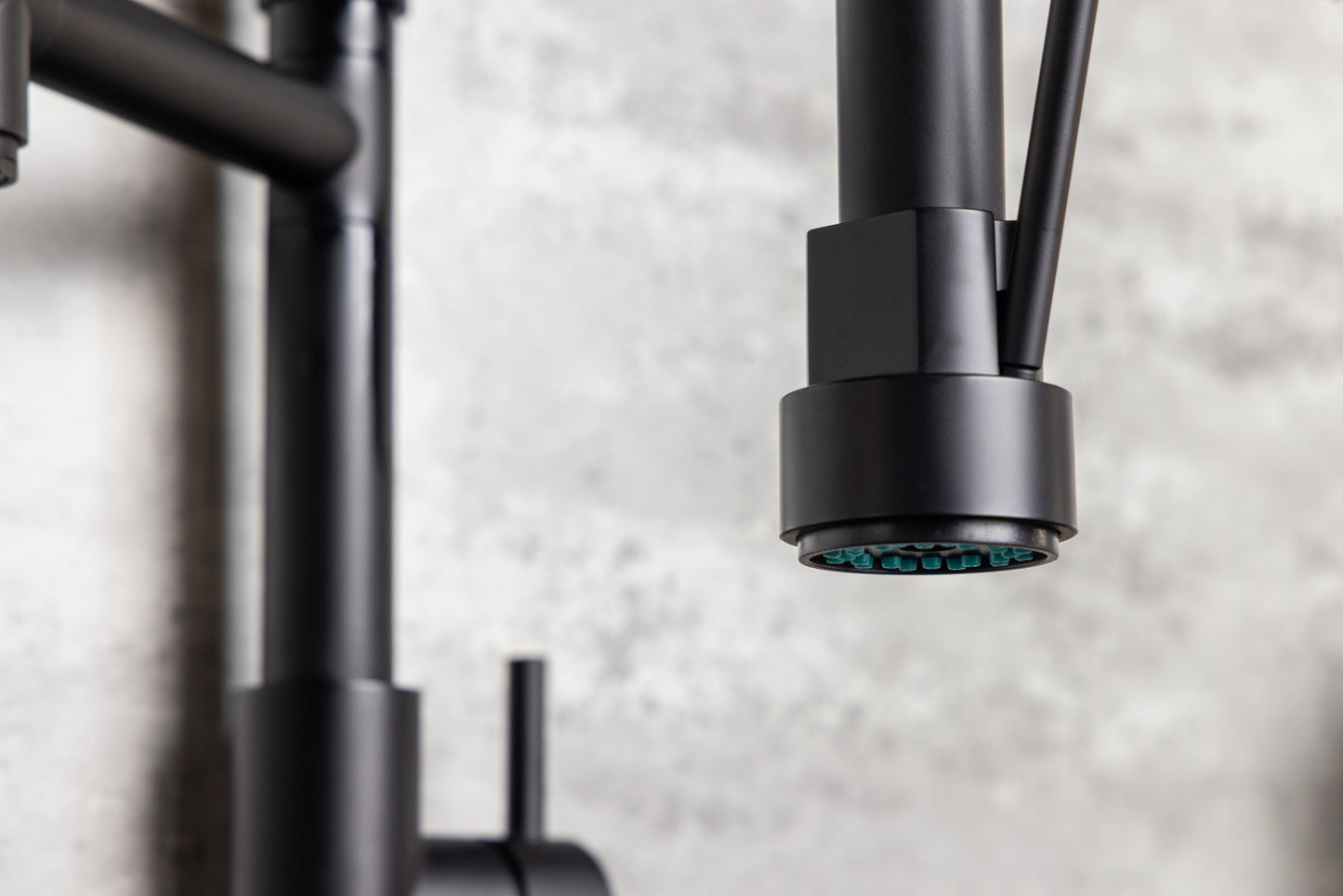 Top-Fix Alto Multiuse Fast Fitting Kitchen Tap - Matt Black