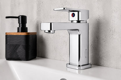 Top-Fix Lima Fast Fitting Mono Basin Mixer Tap - Chrome