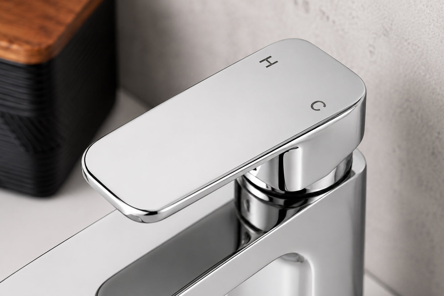 Top-Fix Lima Fast Fitting Mono Basin Mixer Tap - Chrome