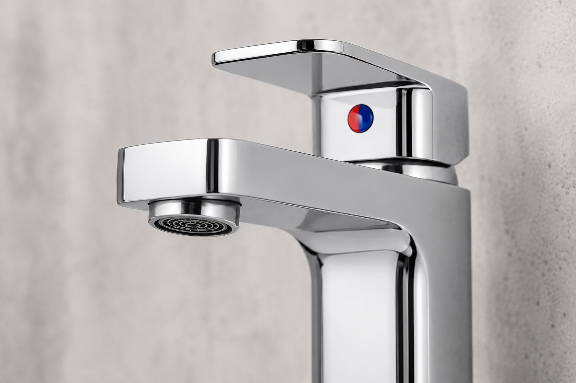 Top-Fix Lima Fast Fitting Mono Basin Mixer Tap - Chrome