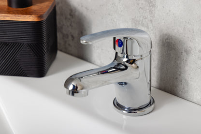 Top-Fix Loop Fast Fitting Mono Basin Mixer Tap - Chrome