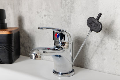 Top-Fix Loop Fast Fitting Mono Basin Mixer Tap - Chrome