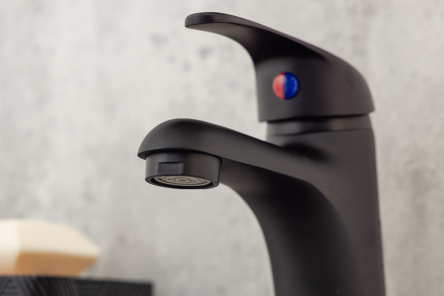 Top-Fix Loop Fast Fitting Mono Basin Mixer Tap - Matt Black