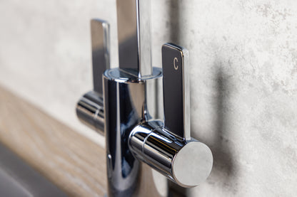 Top-Fix Rena Fast Fitting Kitchen Tap - Chrome