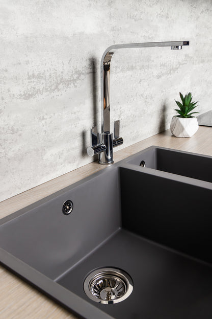 Top-Fix Rena Fast Fitting Kitchen Tap - Chrome