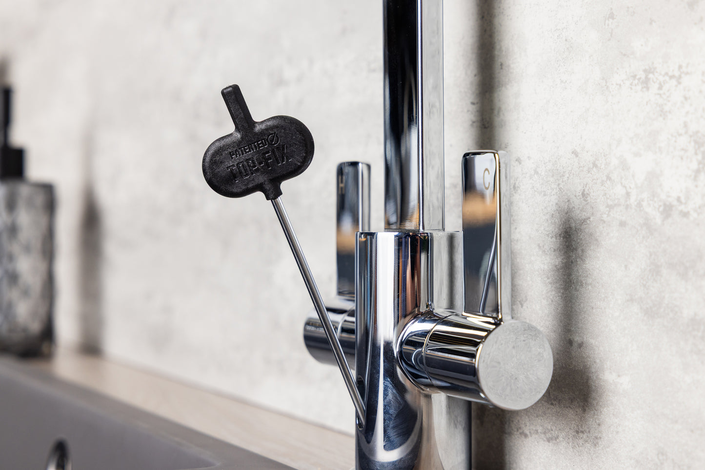 Top-Fix Rena Fast Fitting Kitchen Tap - Chrome