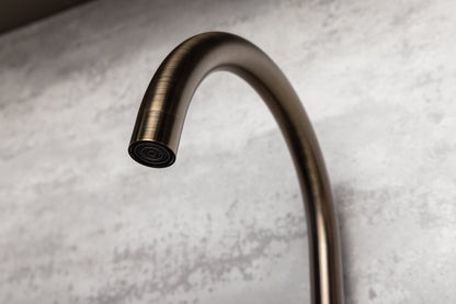 Top-Fix Torra Fast Fitting Kitchen Tap - Antique Brass