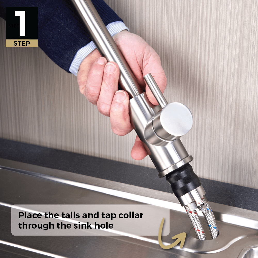 Top-Fix Fast Fitting Tap installation