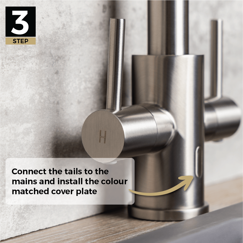 Top-Fix Fast Fitting Tap installation